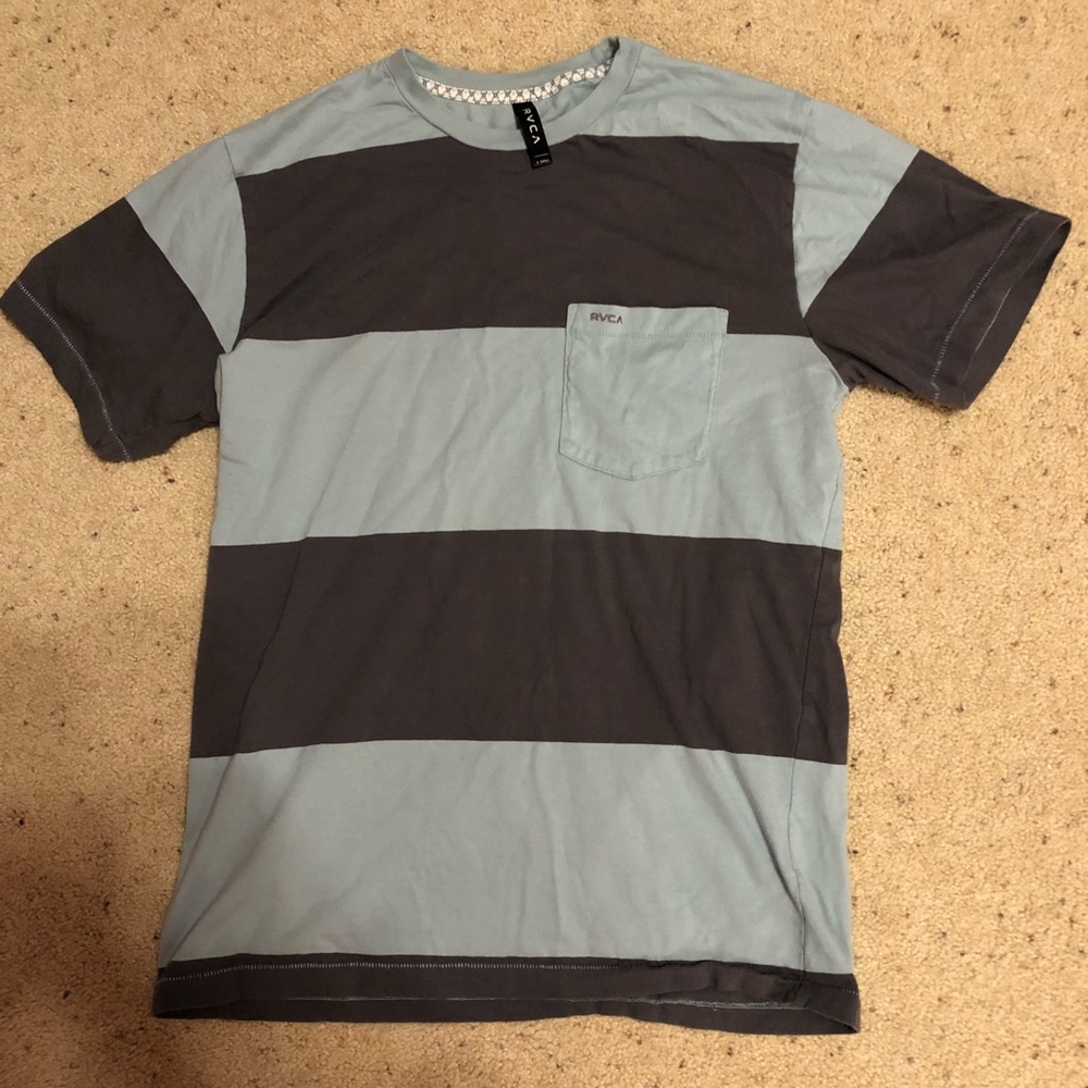 Stripped RVCA Top